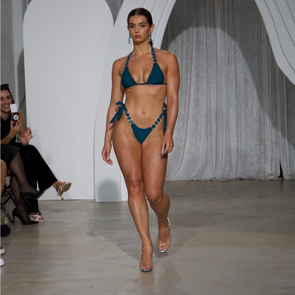 Women’s jeweled bikini bottom
